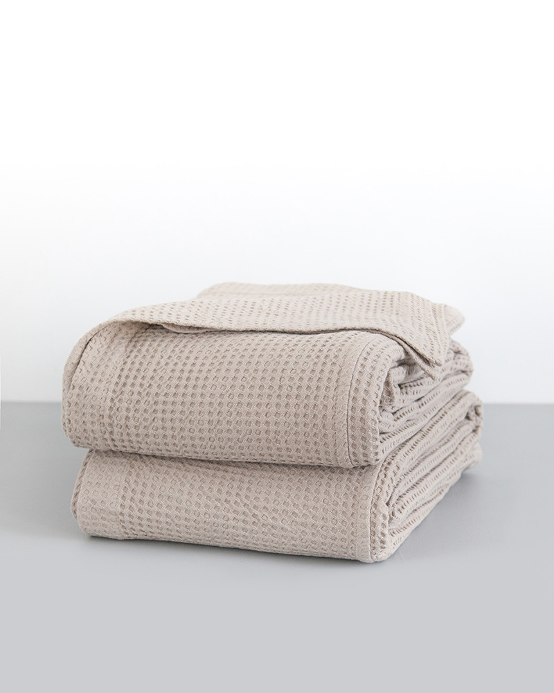 COBBLE WEAVE BEDCOVER